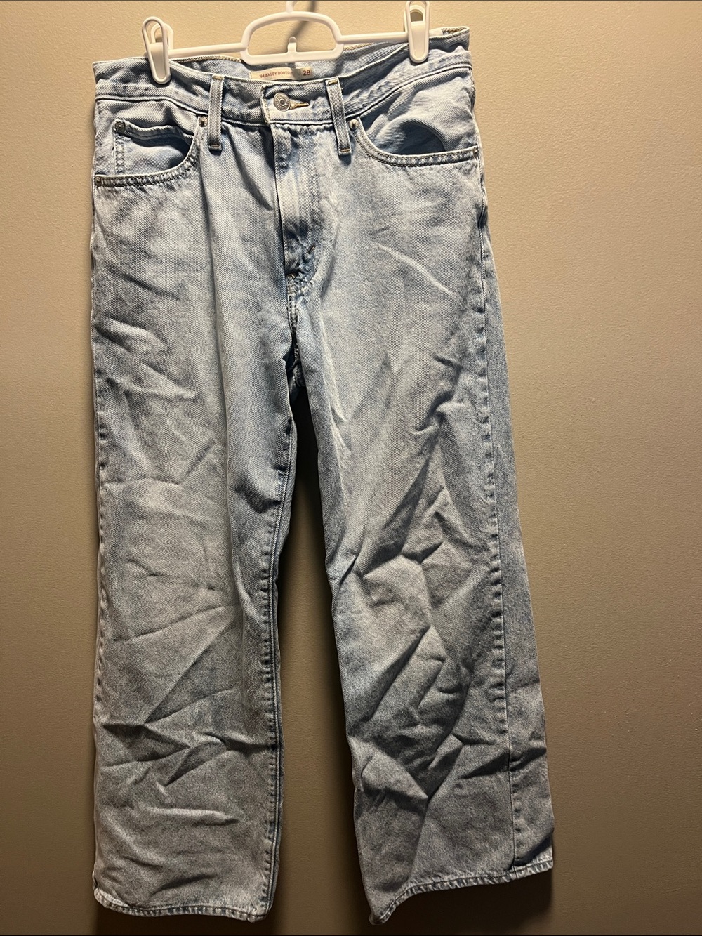 Levi Strauss Men’s / Women’s Straight Light Blue Jeans - ‘94 Baggy Bootcut